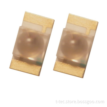 Manufacturer Offers New Technology: 1206 PLCC2 Dome Lens Infrared Diodes in 1450nm, 1550nm, 1650nm, 1720nm with ROHS Certification
